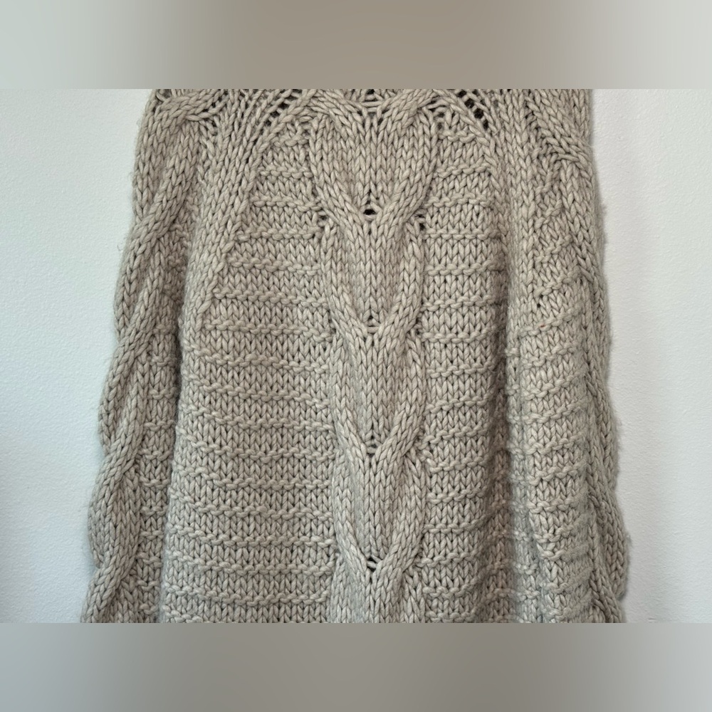 ULLA JOHNSON Alpaca Cardigan Sand
Knit Sweater Size L Aiko - Picture 12 of 15